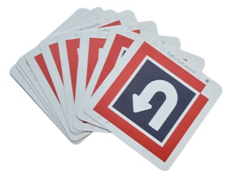 Traffic Sign Cards × 10