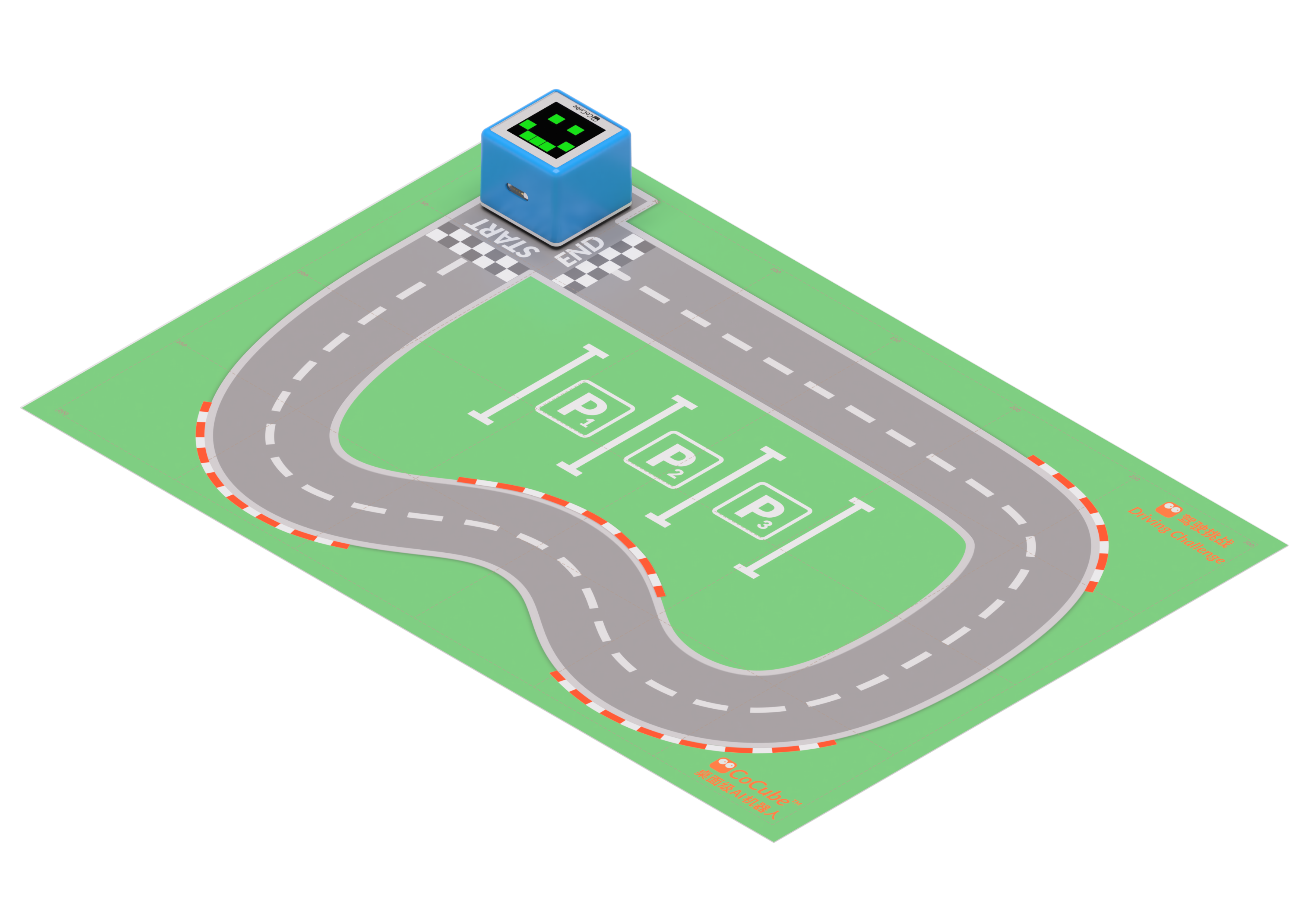 Driving Challenge Positioning Map